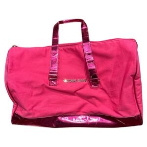 Victoria's Secret Vibrant Pink Travel Bag